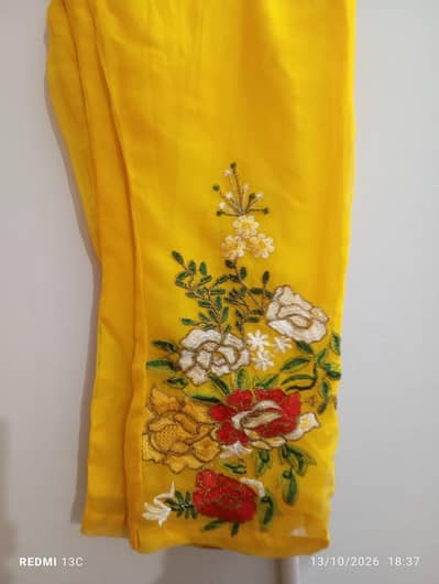 3 Pc chiffon suit