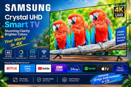 50" INCHES SAMSUNG LED TV NEW MODEL AVAILABLE 2026