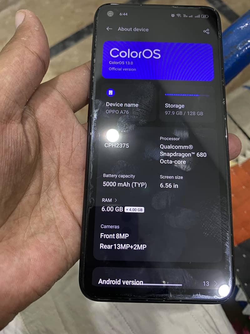 OPPO A76 1