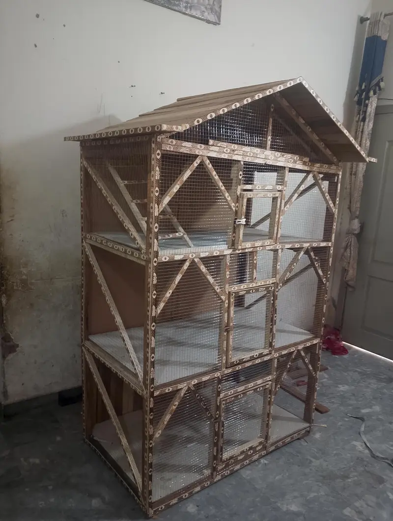 wooden cage — photo 3