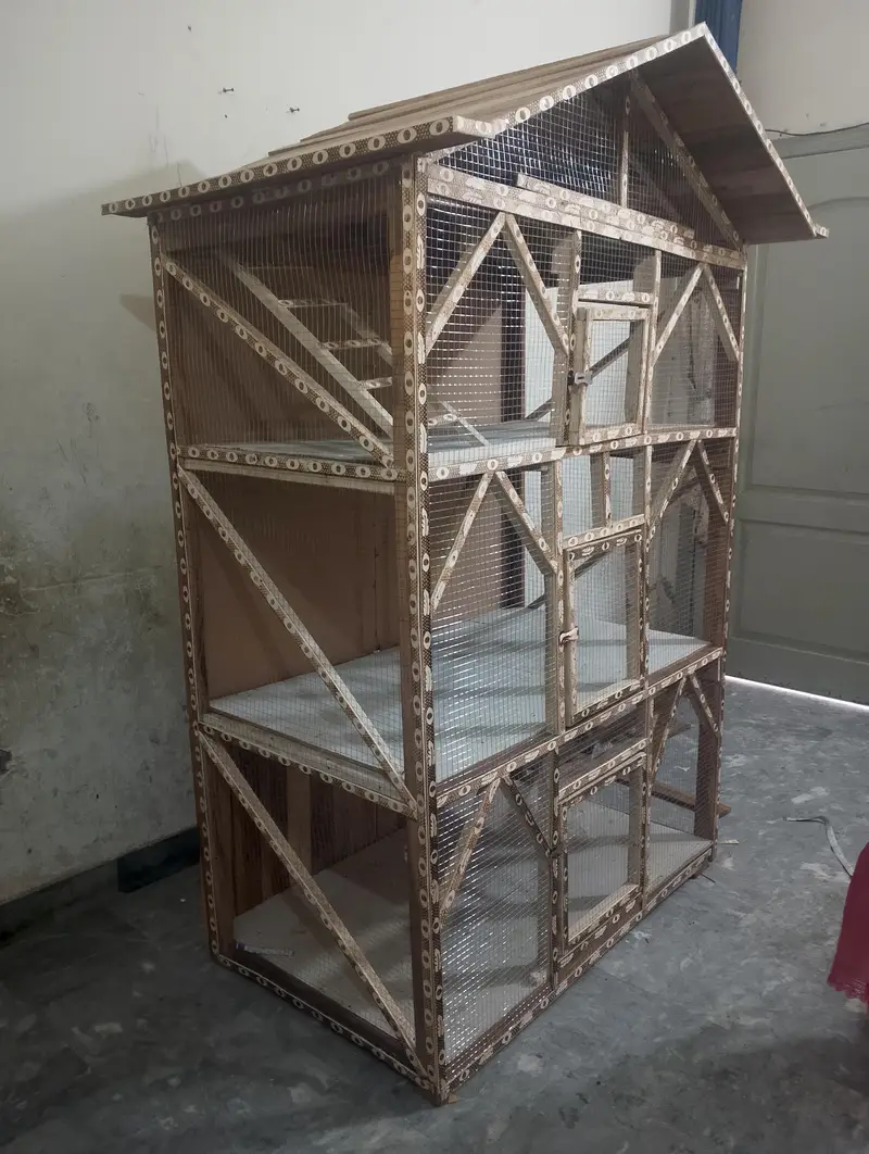 wooden cage — photo 5