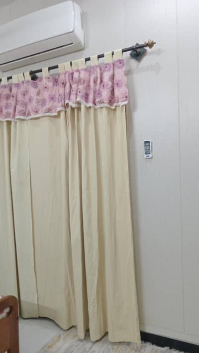 two curtains