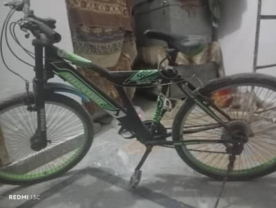 Hunter bicycle with back gears