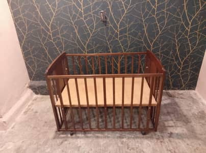 Baby solid turkish wood baby crib for sale