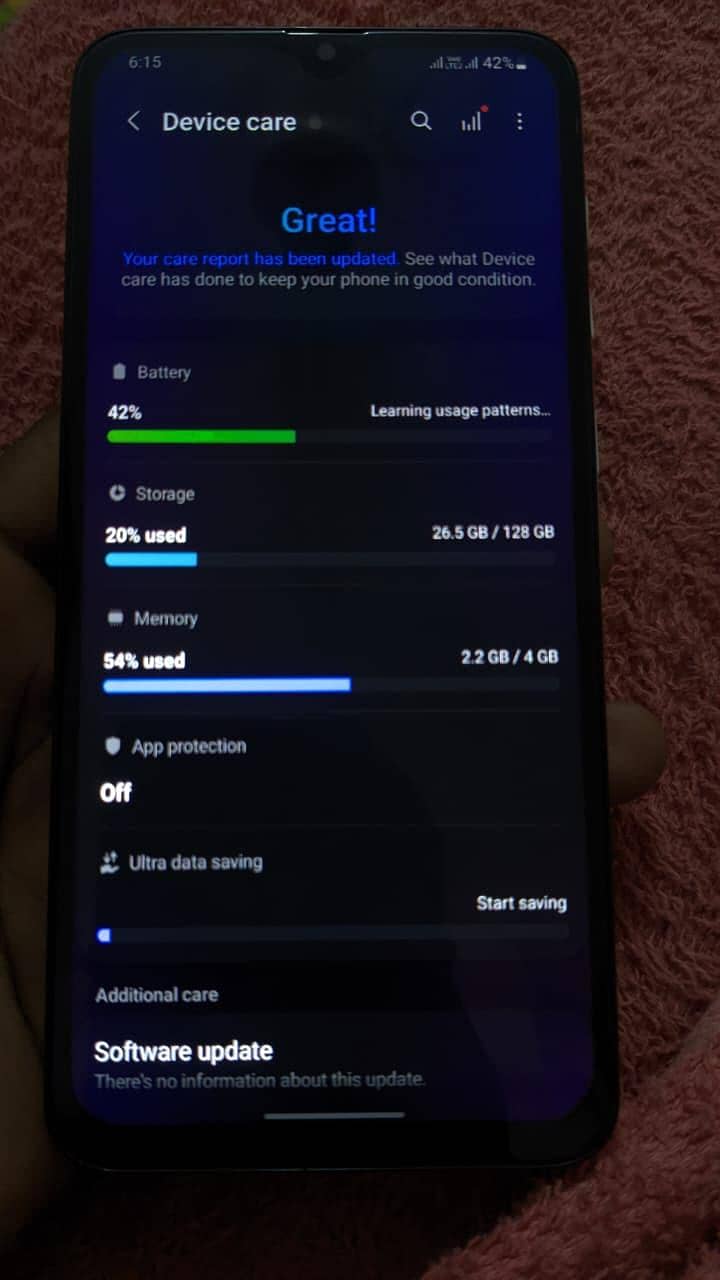 Samsung A30s 5