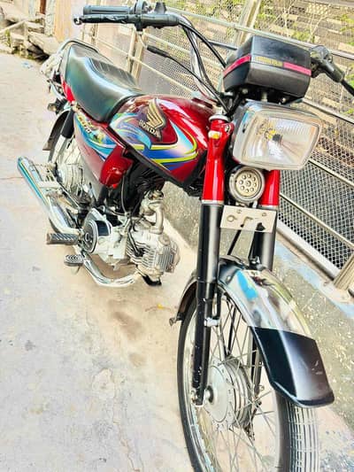 Honda Cd 70 2024 model 10 by 10