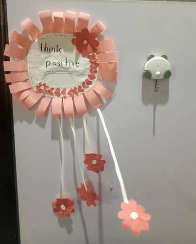 Hand made motivation and decoration pieace