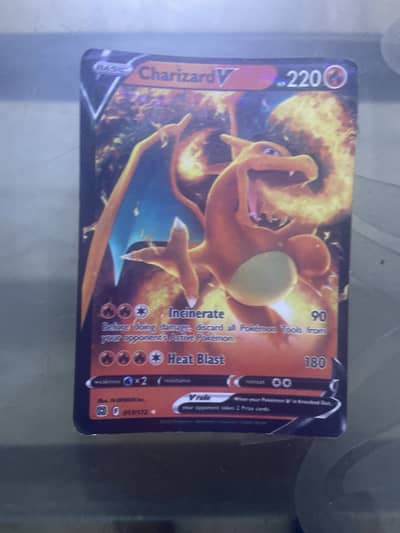 Chizard V Pokémon real card cheap