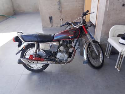honda cg 125 red 2018