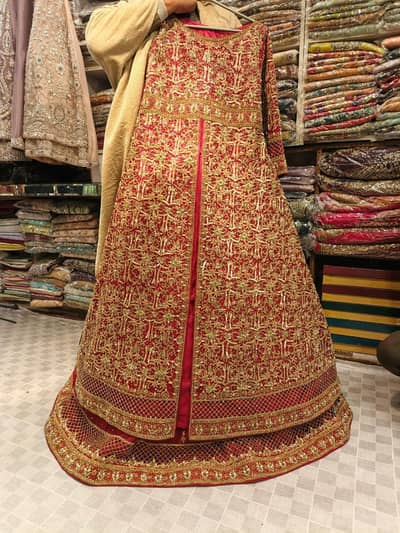 barat bridal lehnga