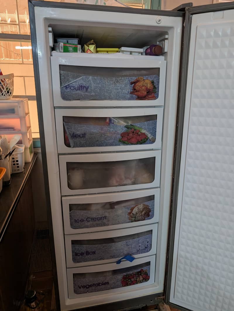 Dawlance vertical freezer 1