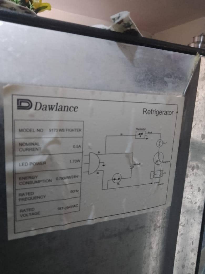 Dawlance refrigerator 7