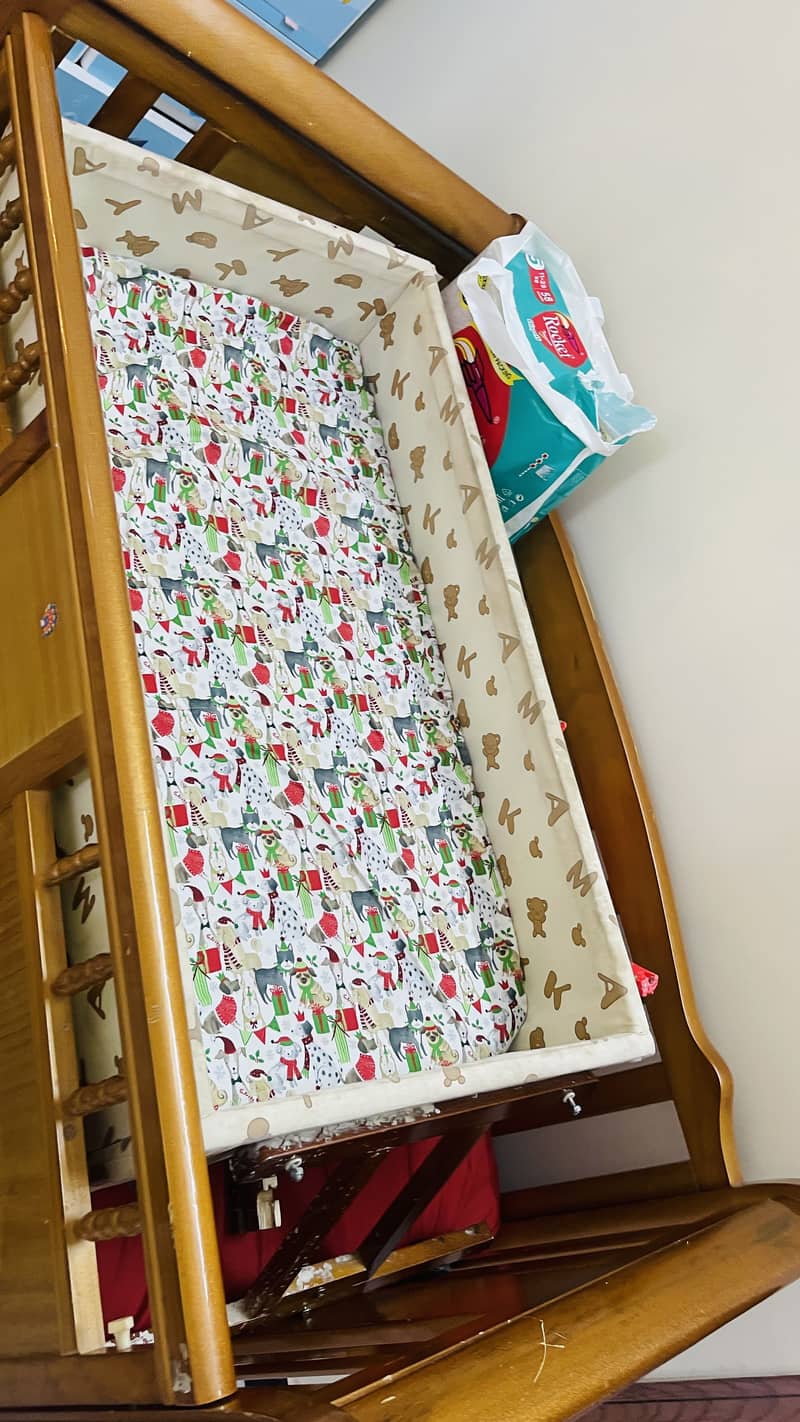 Bed set double bed with side table 6