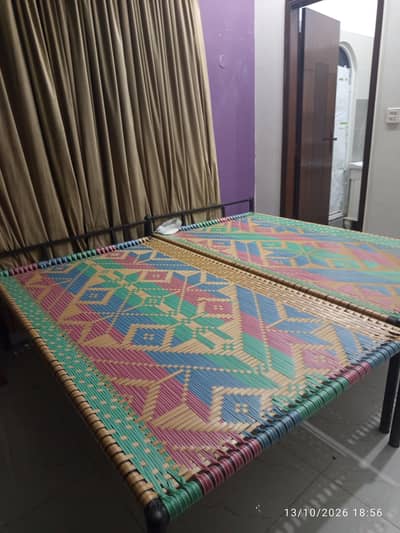 2 Charpai for sale (single -Rs 5500?