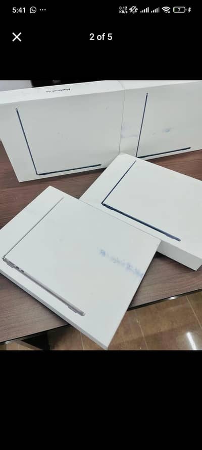 New Apple MacBook Air M5 box packed 16gb 512gb