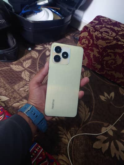 Realme C53.6+6ram 128gb . with box charger. 03042215559