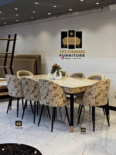 Luxury Dining Tables - Royal Dining Tables - Dining Tables with chairs