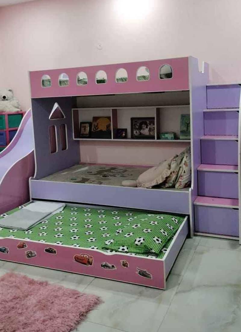 Bunk bed with slide 3