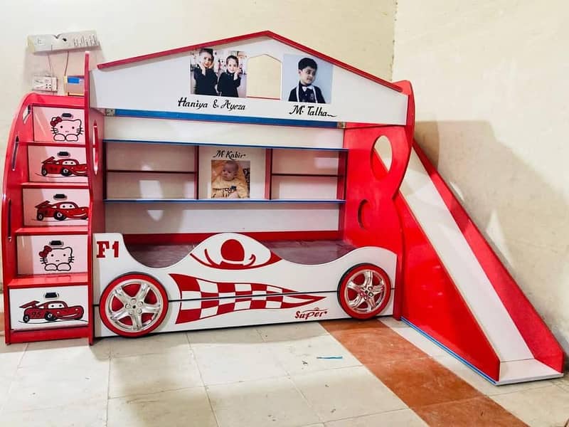 Bunk bed with slide 4