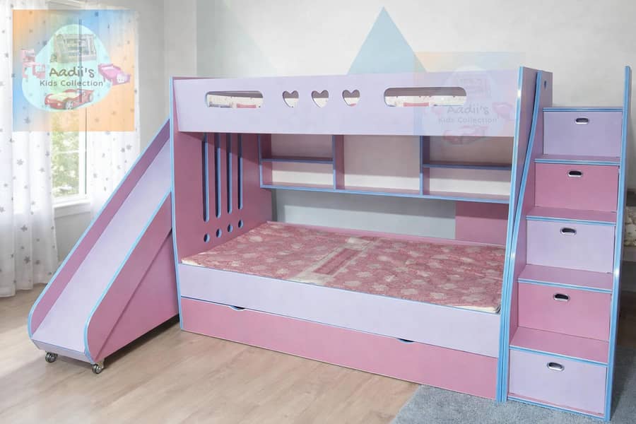 Bunk bed with slide 7