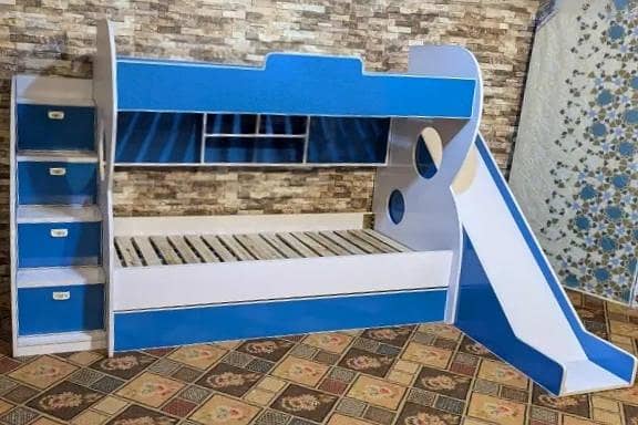 Bunk bed with slide 11