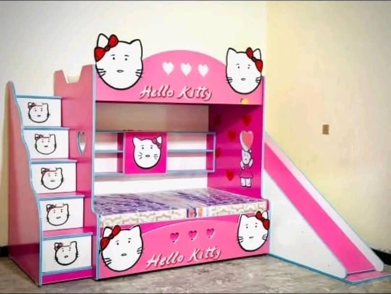 Bunk bed with slide 12