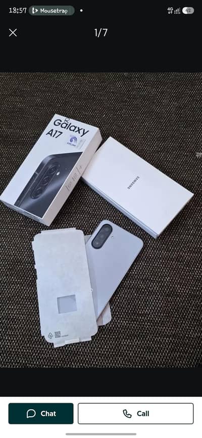sumsung galaxy A17 Urgent Sale | 10/10 A1 Condition | Zero Scratch
