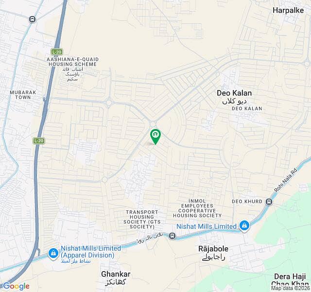 One Kanal Good Location Plot 0