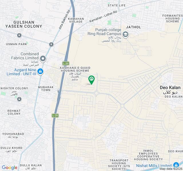 One Kanal Good Location Plot 0