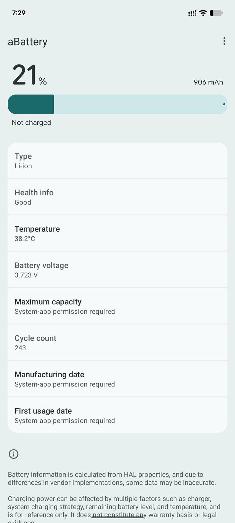 Google Pixel 7a 10