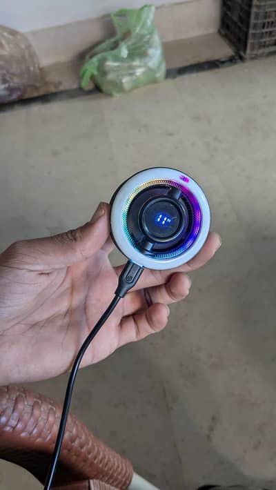 mobile back Colling fan