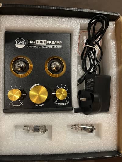 Douk Audio P1 - vacuum tube  preamp -  USB DAC  - Bluetooth -  APTX-HD