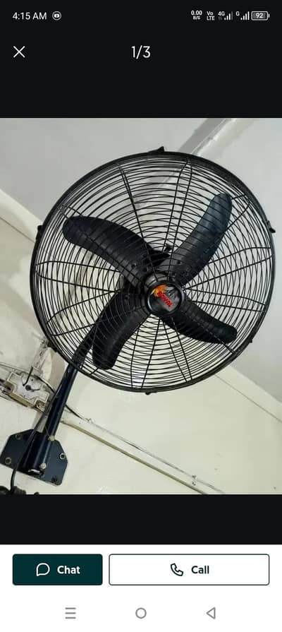 1. Royal Magnum 18 Inch Pedestal Fan For Sale - 100% Copper Motor