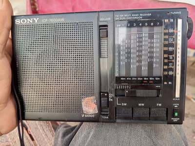 Radio Sony 9 bands