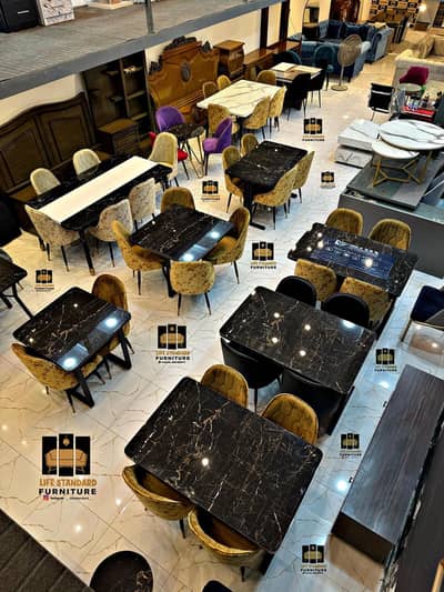 Restaurant dining tables - Cafe furniture - 4 seater 6 seater Dining