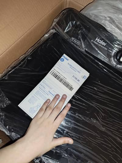 WASHING MACHINE HAIER BRANDNEW