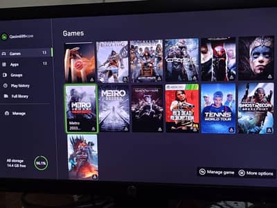 Xbox one fat 2013 500gb with 12 games
