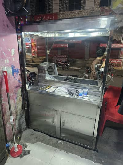 Brand New 4ft Stainless Steel BBQ Counter / Grill Setup (Unused)