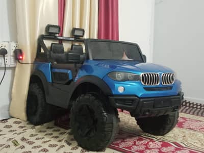 Kids Battery Operated Jeep Car for Sale – Blue
