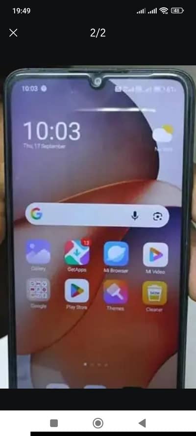 REDMI 13C 4/128 with box and charger available