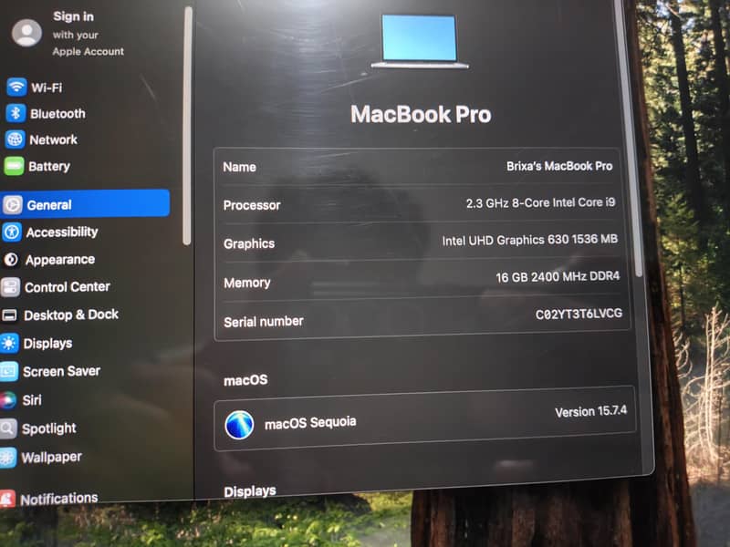 Macebook pro 2019 4