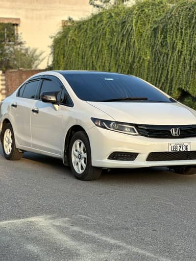 Honda Civic Rebirth White colour 2013