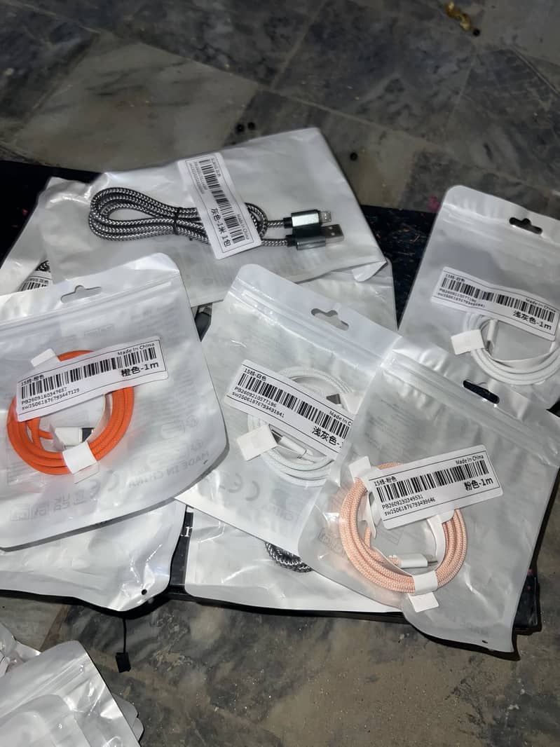 Charging cables 5pcs 3