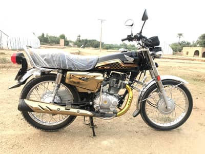 Honda CG 125S Gold Edition Self Start