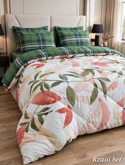 6PC COMFORTER SET | VICKY RAZAI SET | RAZAI SET |QUILTED RAZAI | DUVET