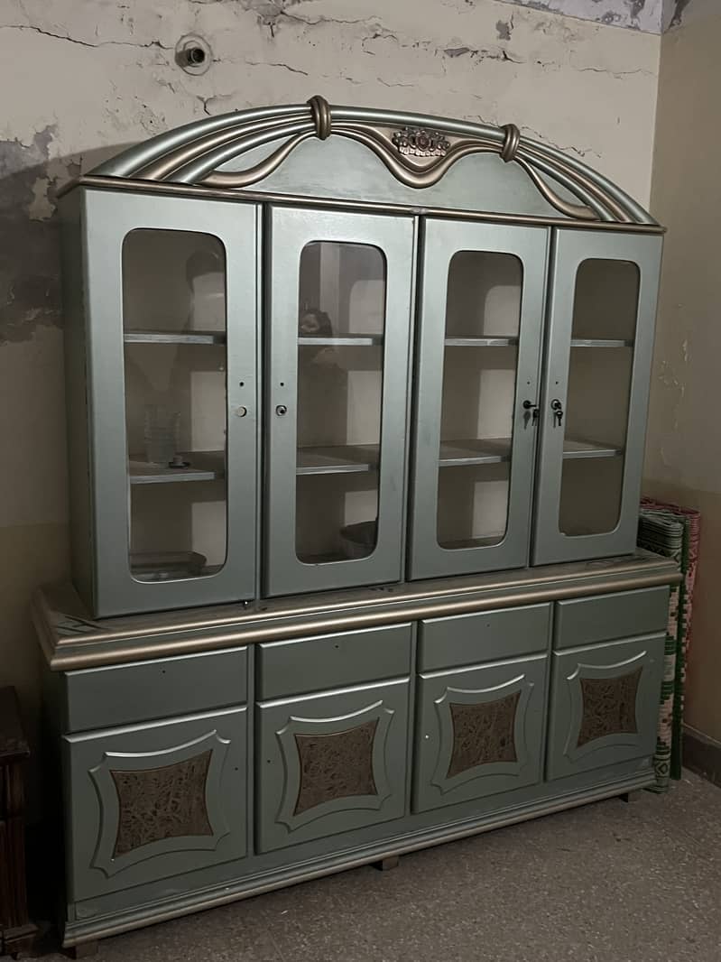 Bed with dressing table and show case 6