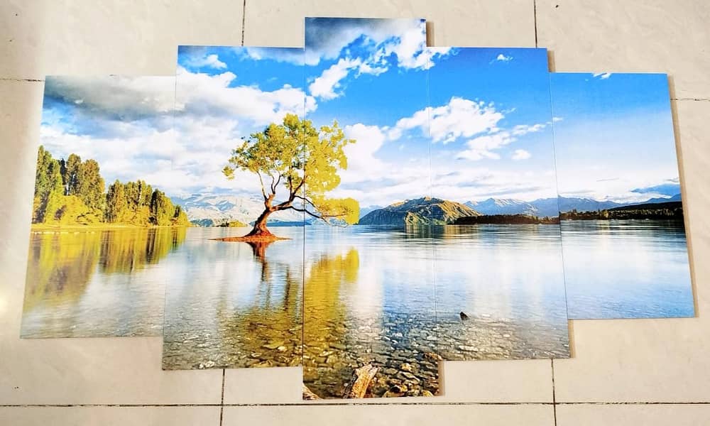 5 piece wall frames 7