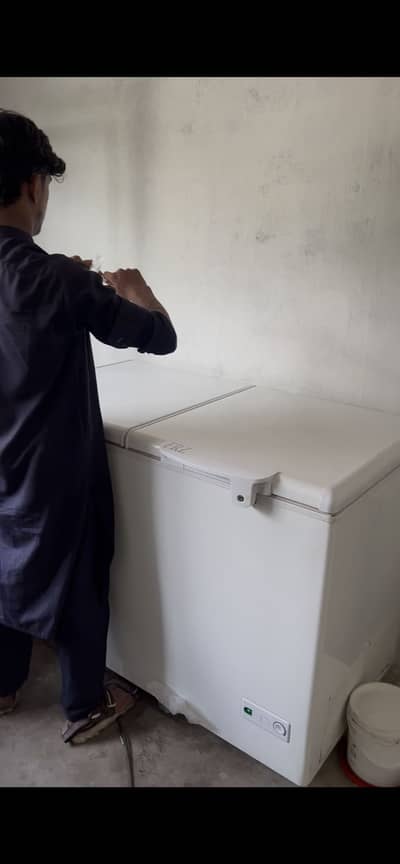 Haier freezer 2doors