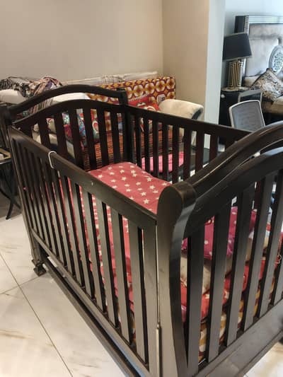 Baby Cot with moltyfoam mattress
