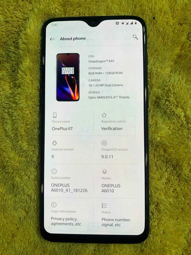 One Plus 6 1